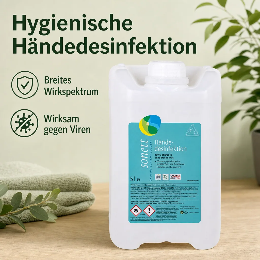 SONETT Händedesinfektion  5 Liter