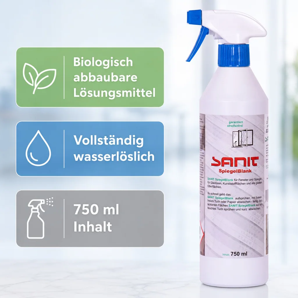 SANIT Spiegel Blank 750 ml