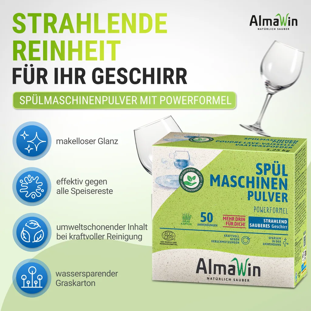 ALMAWIN Maschinenspülmittel 1,25 kg