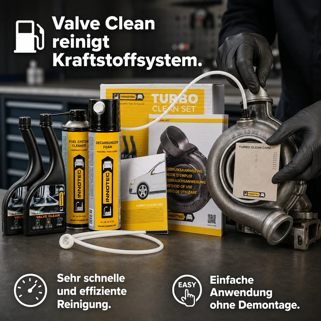 INNOTEC Turbo Clean Set Neu für 2 Fahrzeuge