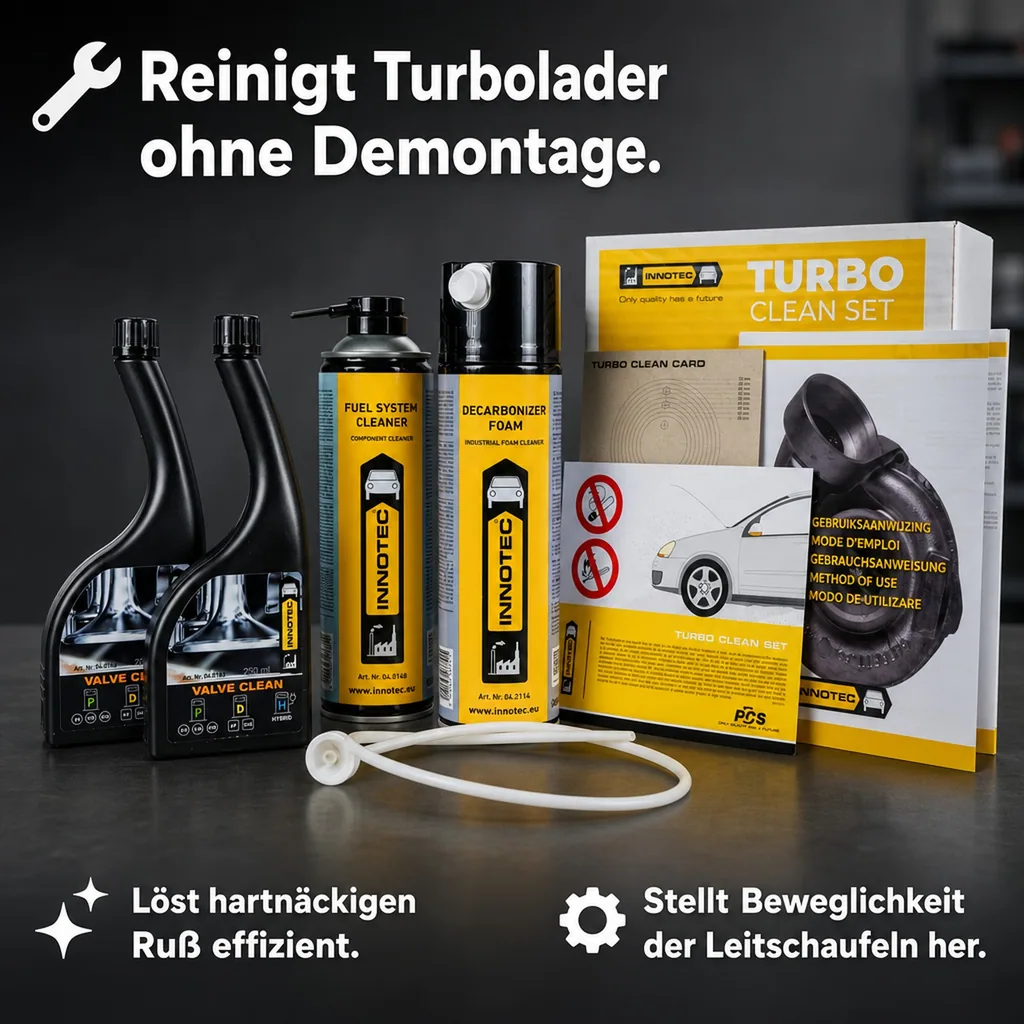 INNOTEC Turbo Clean Set Neu für 2 Fahrzeuge