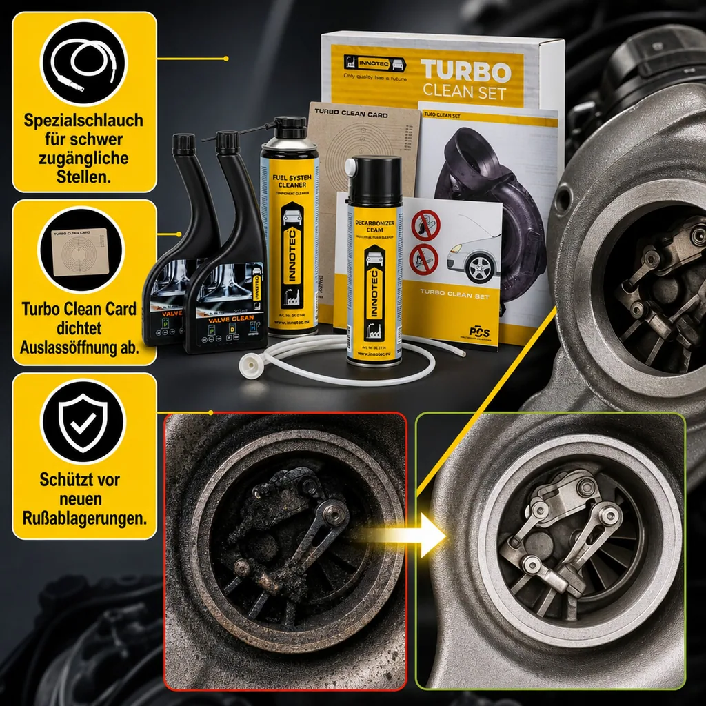 INNOTEC Turbo Clean Set Neu für 2 Fahrzeuge