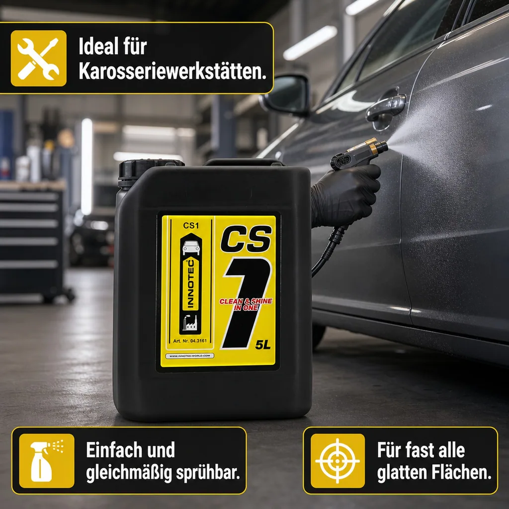 INNOTEC CS 1 Clean & Shine Hochglanzpolitur 5 Liter Kanister