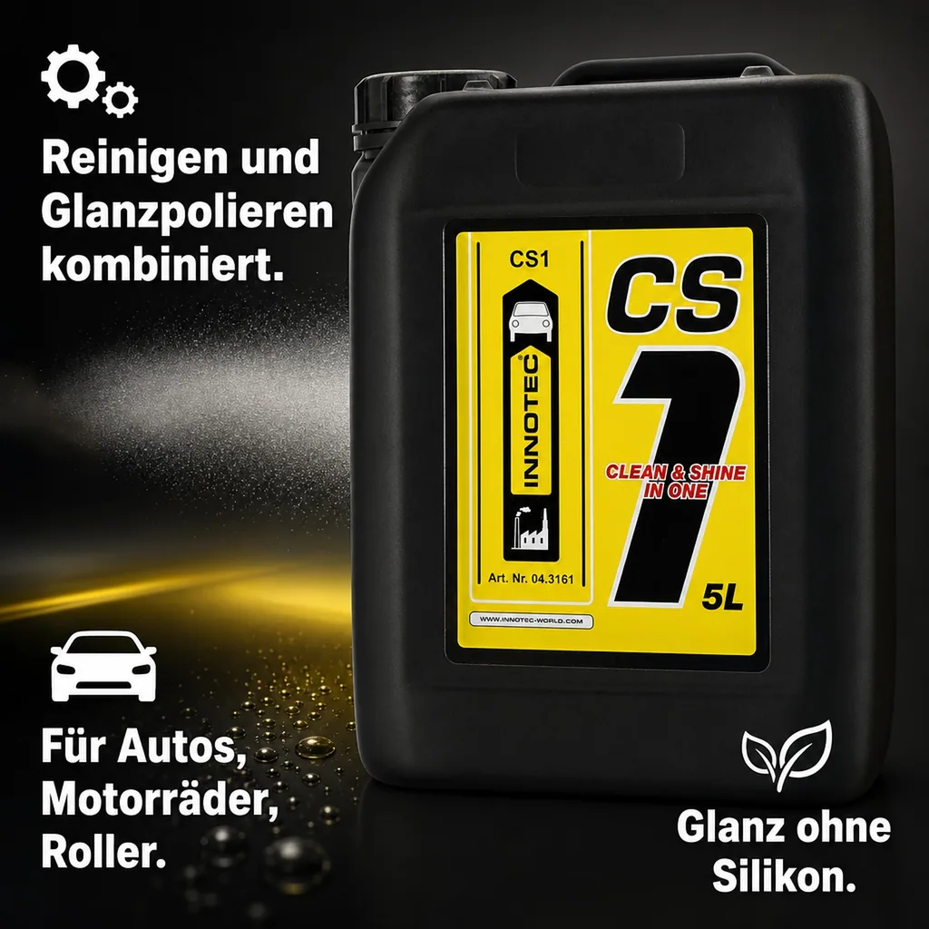 INNOTEC CS 1 Clean & Shine Hochglanzpolitur 5 Liter Kanister