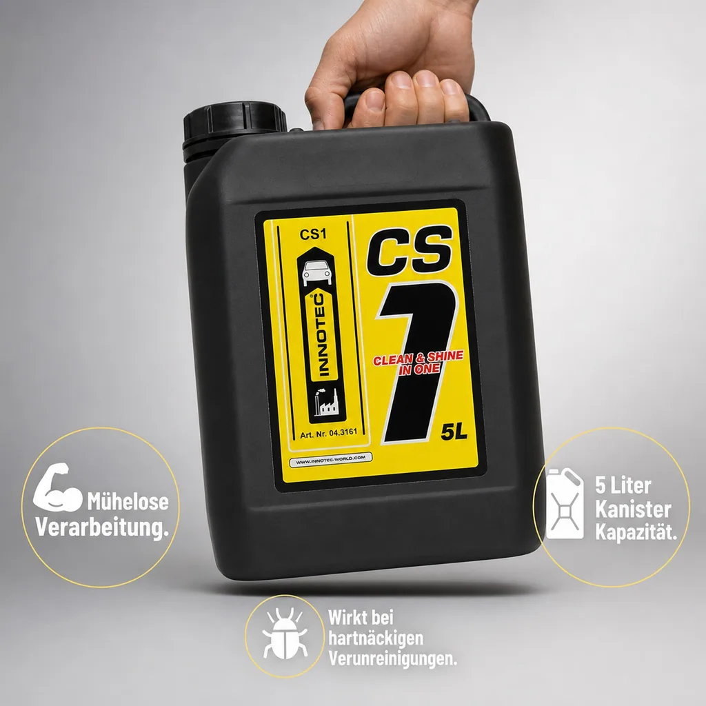 INNOTEC CS 1 Clean & Shine Hochglanzpolitur 5 Liter Kanister