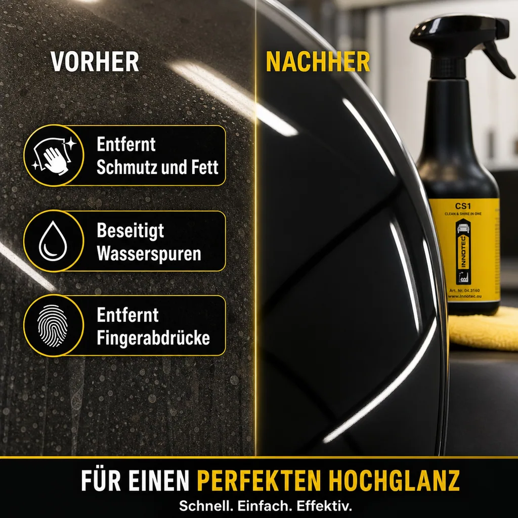 INNOTEC CS 1 Clean & Shine Hochglanzpolitur 500ml