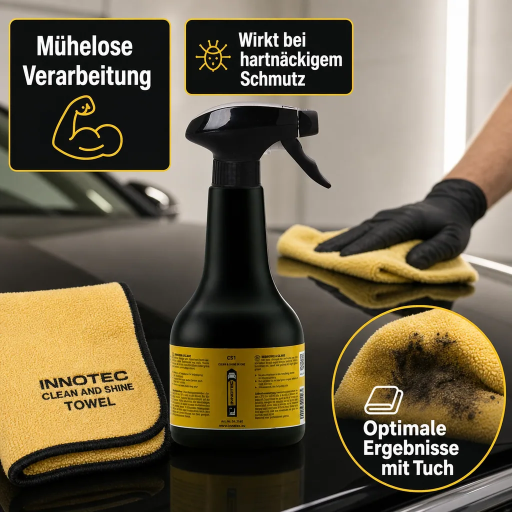 INNOTEC CS 1 Clean & Shine Hochglanzpolitur 500ml