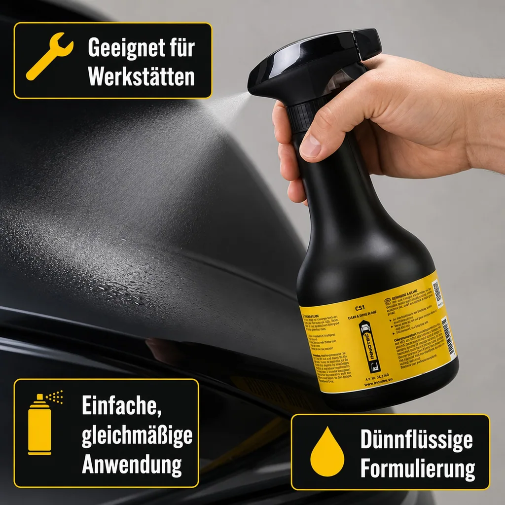 INNOTEC CS 1 Clean & Shine Hochglanzpolitur 500ml