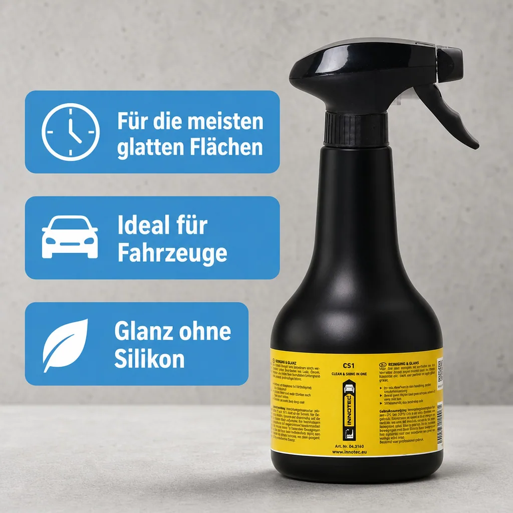 INNOTEC CS 1 Clean & Shine Hochglanzpolitur 500ml