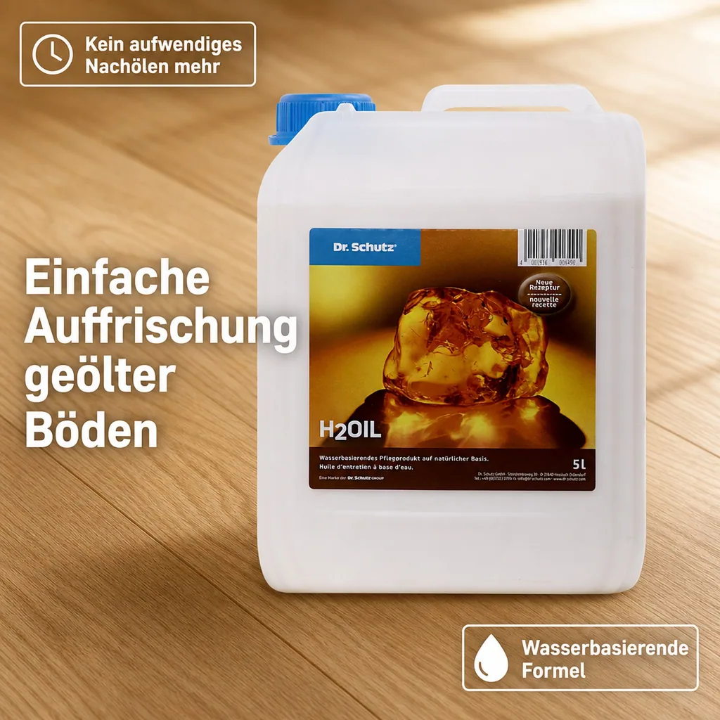 DR. SCHUTZ H2 Oil 5 Liter wasserbasierendes Pflegeöl