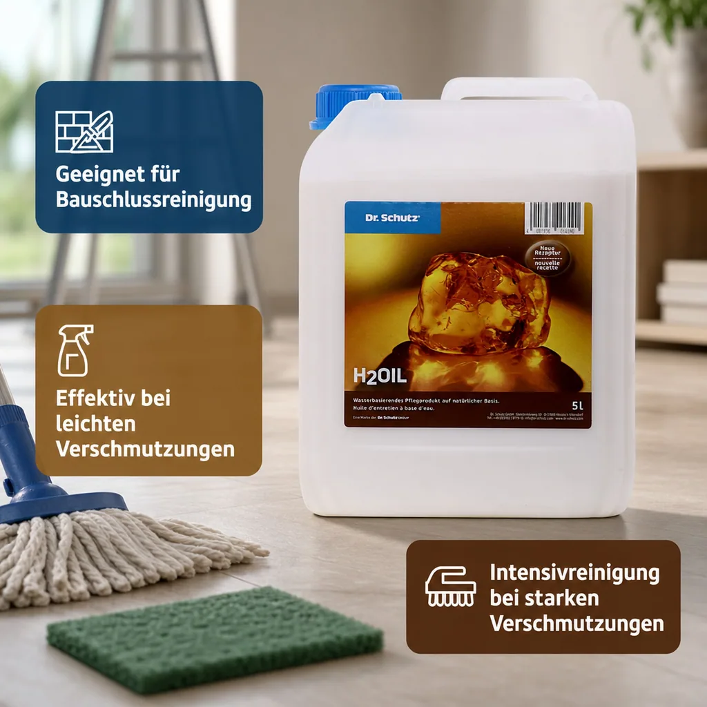 DR. SCHUTZ H2 Oil 5 Liter wasserbasierendes Pflegeöl
