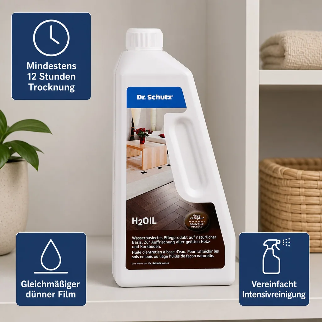 DR. SCHUTZ H2 Oil 750ml wasserbasierendes Pflegeöl