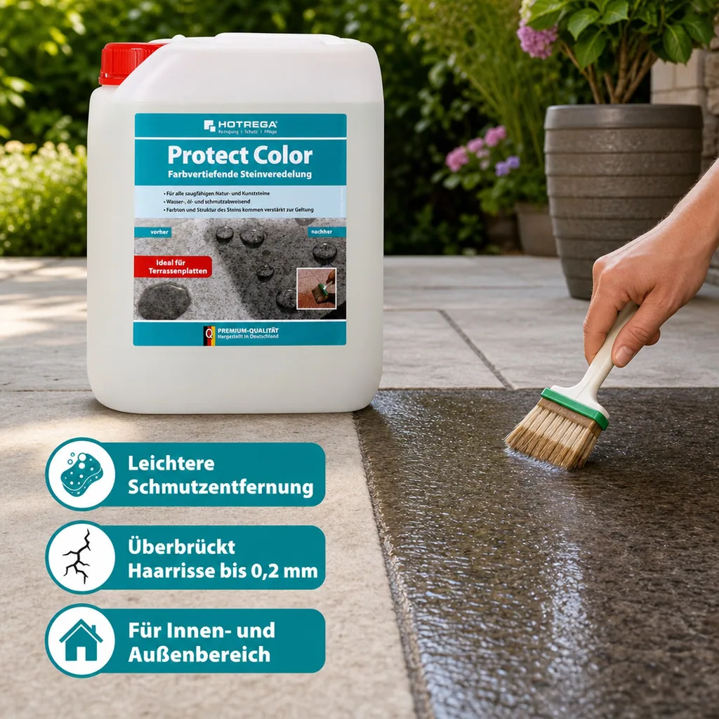 HOTREGA Protect Color 5 Liter farbvertiefende Steinveredelung