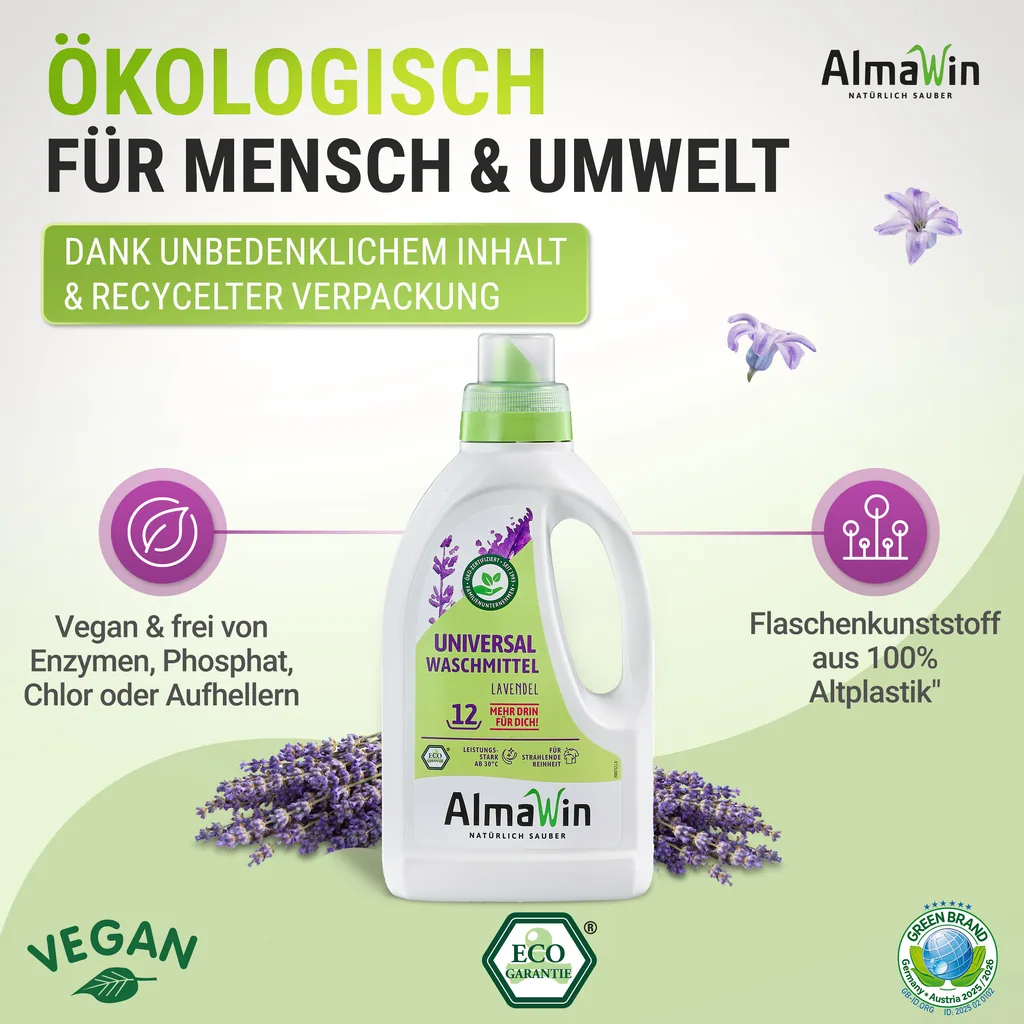 ALMAWIN Waschmittel flüssig 750ml