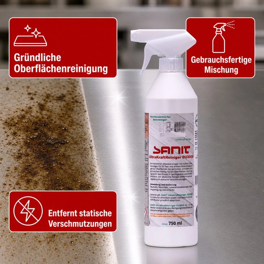 SANIT Ultra Kraftreiniger DU 3000 - 750 ml