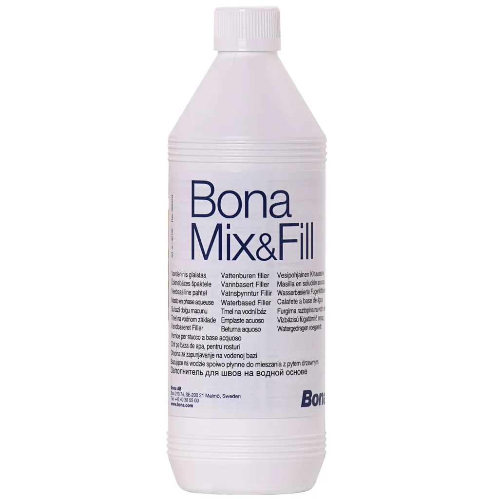 BONA Mix & Fill Fugenkitt Lösung wasserbasiert in verschiedenen Größengebinden