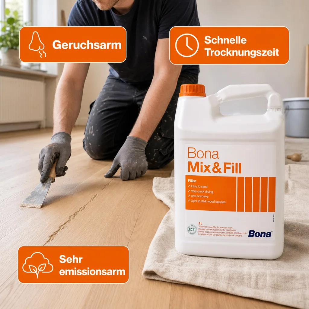 BONA Mix & Fill 5 Liter wasserbasierter Fugenkitt