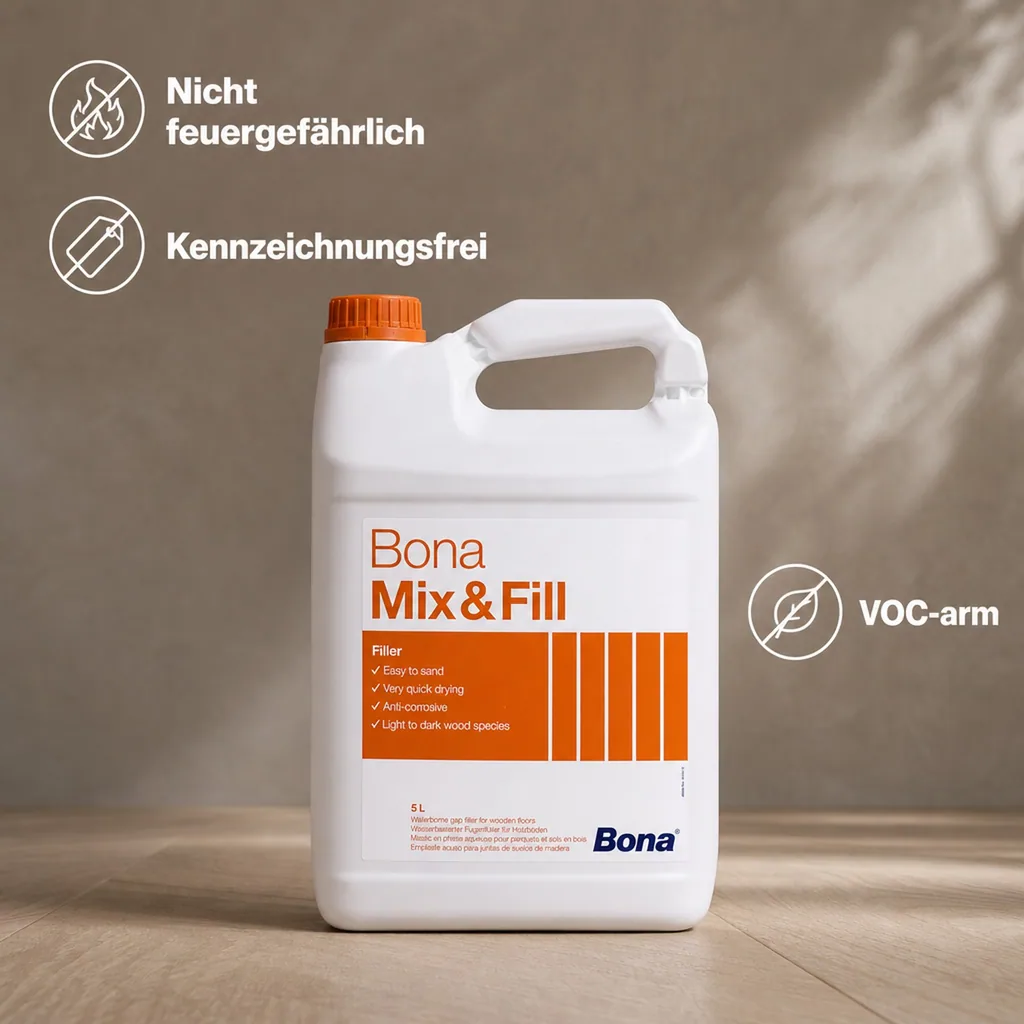 BONA Mix & Fill 5 Liter wasserbasierter Fugenkitt