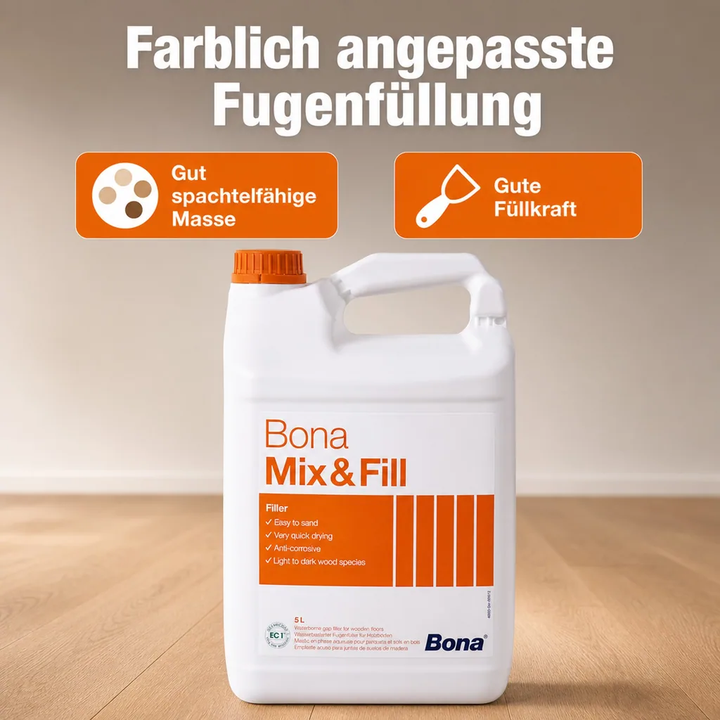 BONA Mix & Fill 5 Liter wasserbasierter Fugenkitt