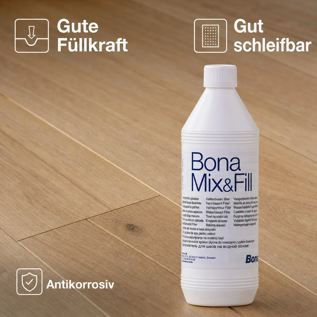 BONA Mix & Fill 1 Liter wasserbasierter Fugenkitt