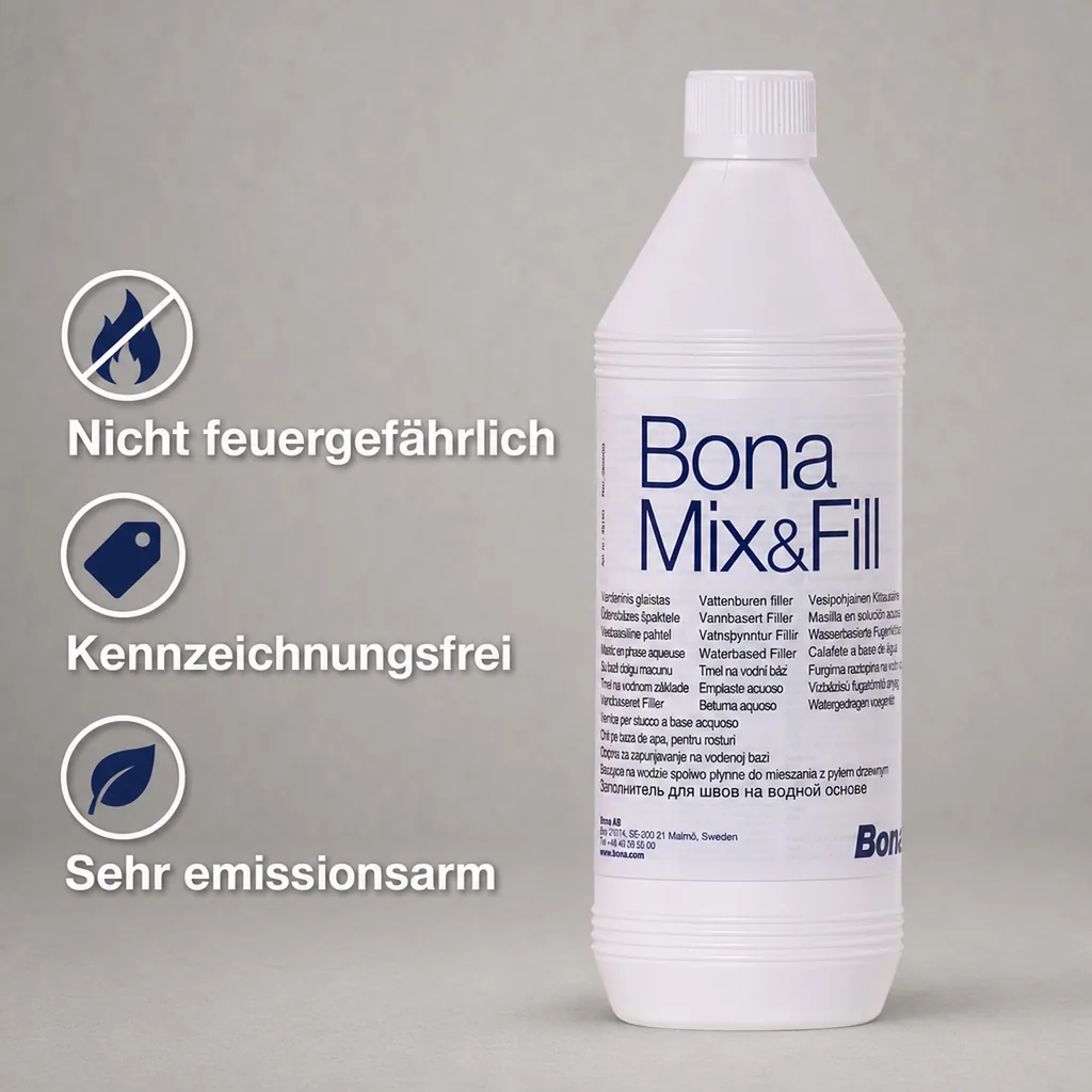 BONA Mix & Fill 1 Liter wasserbasierter Fugenkitt