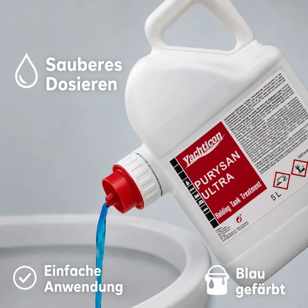 YACHTICON Purysan Ultra 5 Liter WC Konzentrat
