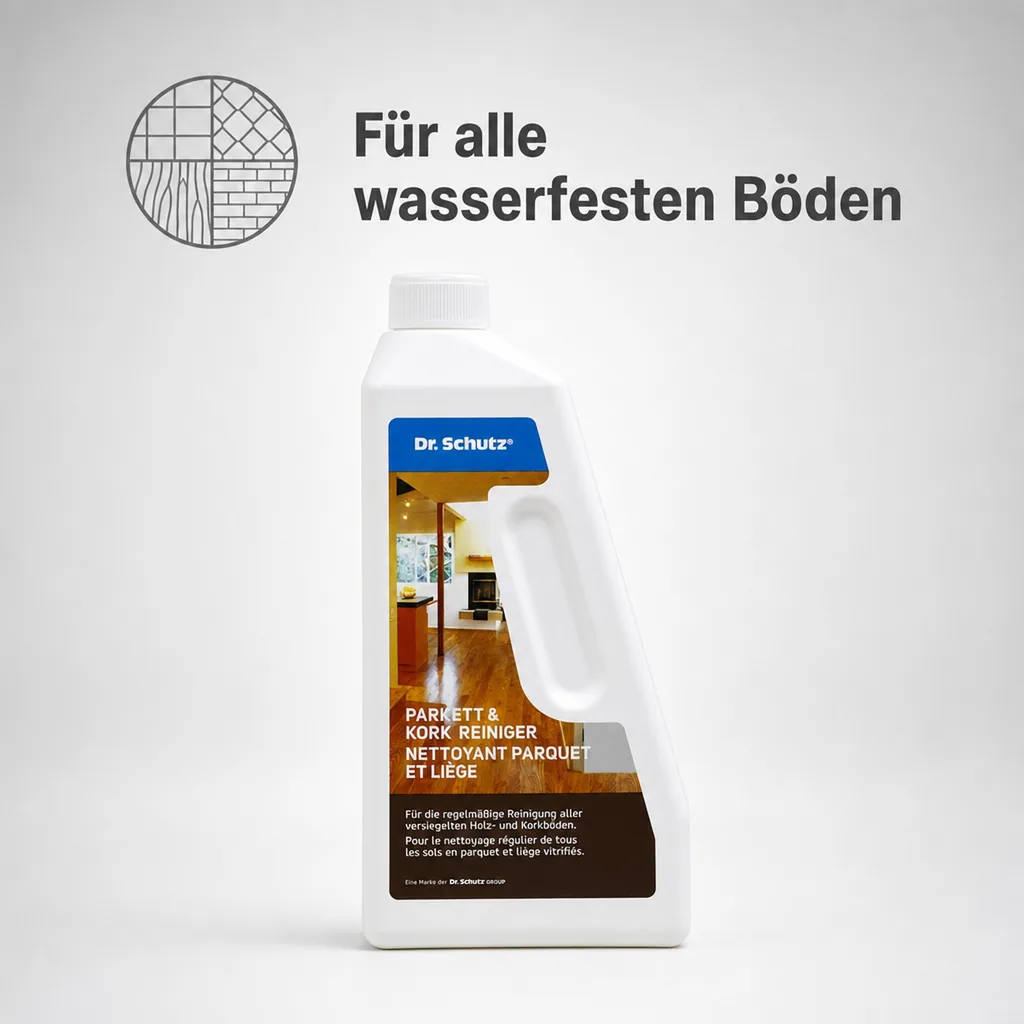 DR. SCHUTZ Parkett & Kork Reiniger 750ml für ca. 750m²