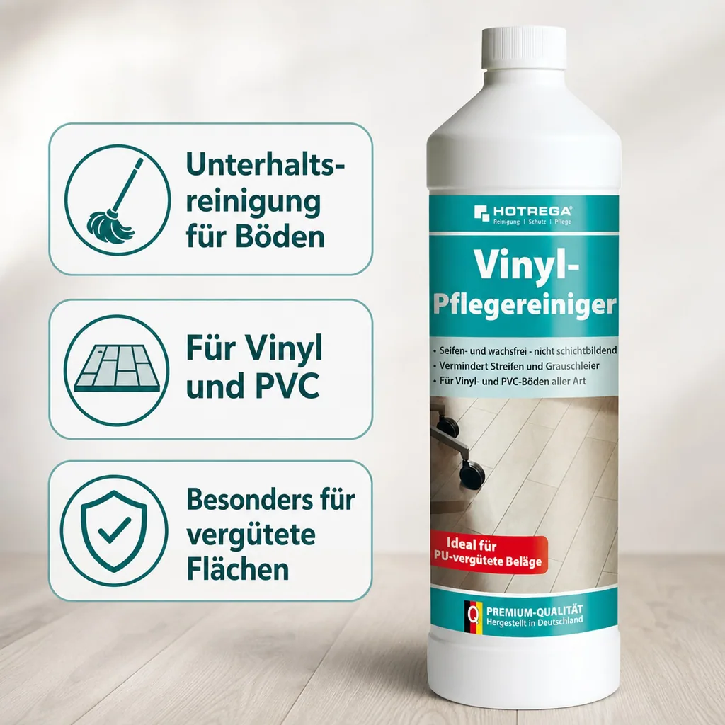 HOTREGA Vinyl Pflegereiniger 1 Liter Konzentrat
