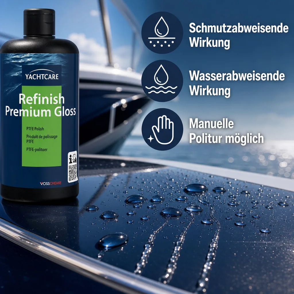 YACHTCARE Refinish Premium Gloss 500 ml Bootspolitur
