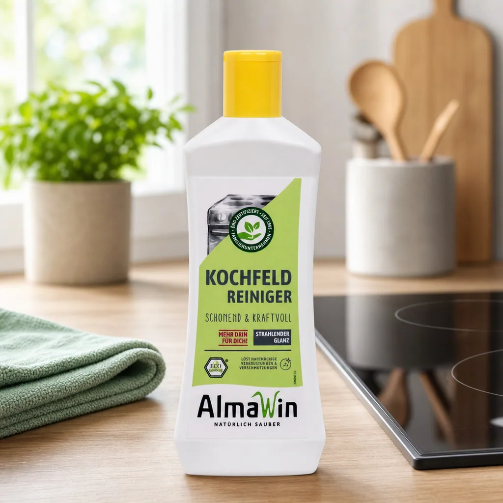 ALMAWIN Glaskochfeld Reiniger 250 ml Lemon fresh