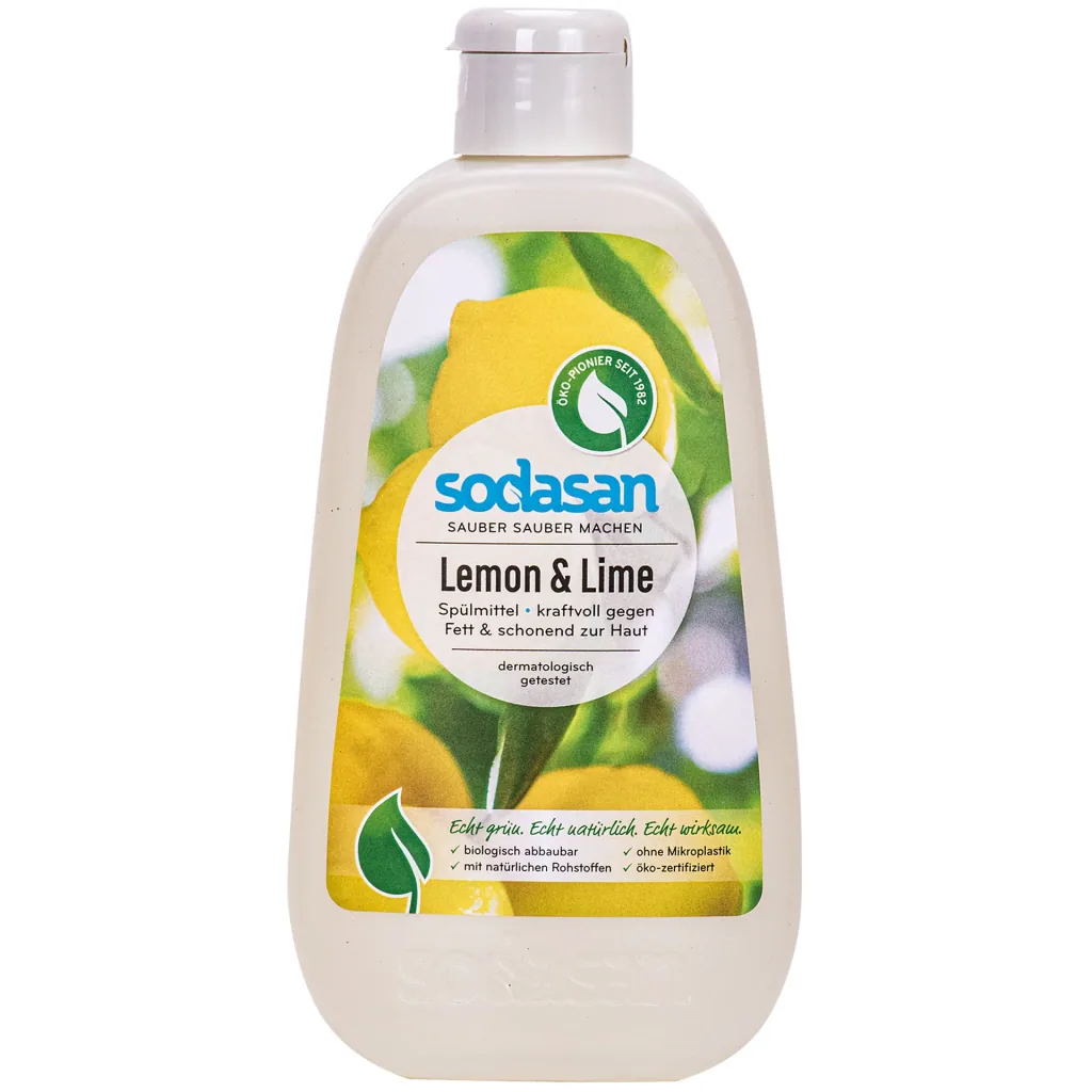 SODASAN Hand Spülmittel LEMON in verschiedenen Größengebinden