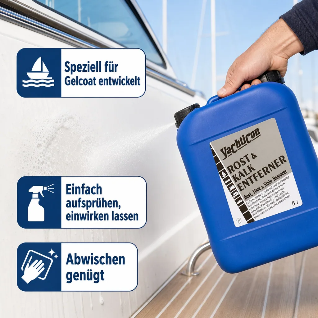 YACHTICON Rost & Kalk Entferner 5 Liter