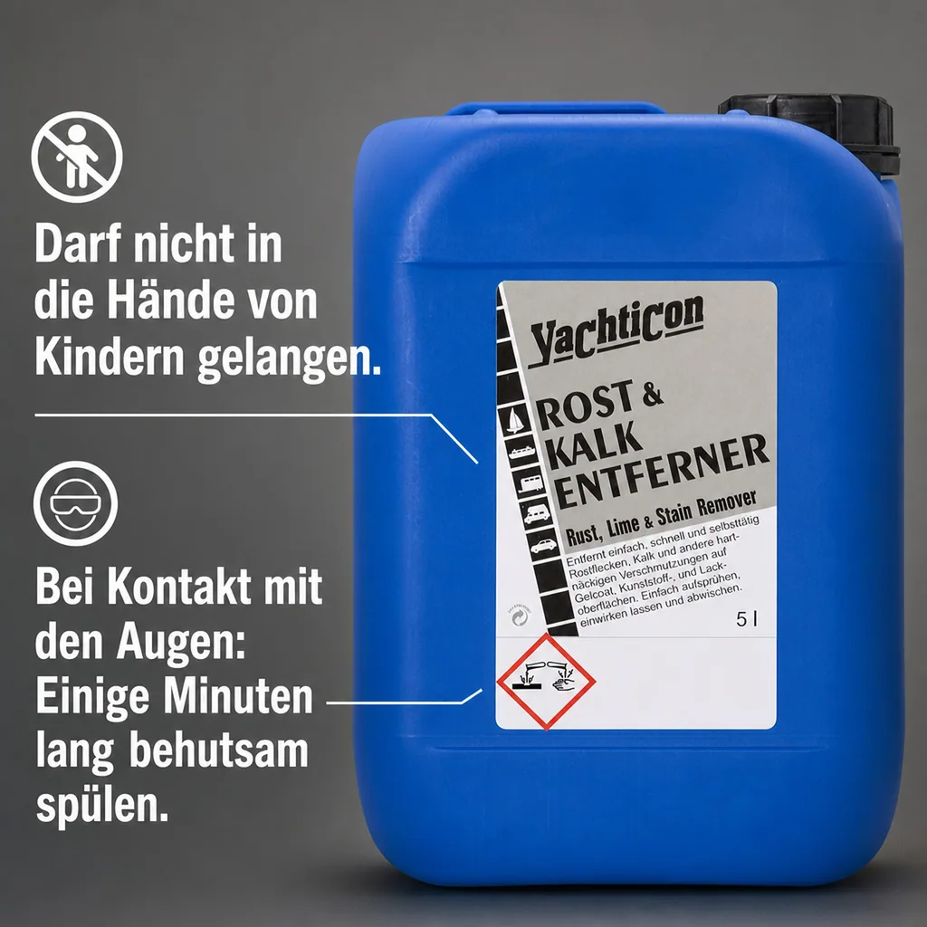 YACHTICON Rost & Kalk Entferner 5 Liter