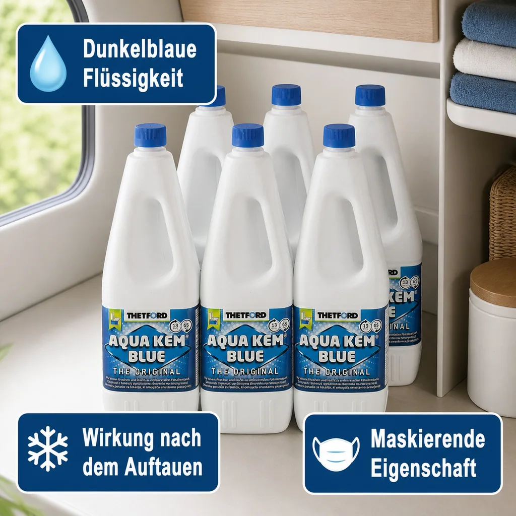 THETFORD Aqua Kem Blue 6 x 2 Liter = 1 Karton