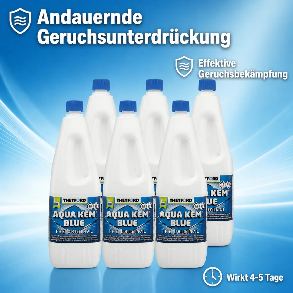 THETFORD Aqua Kem Blue 6 x 2 Liter = 1 Karton
