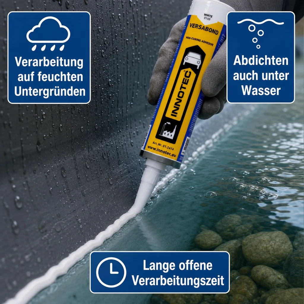 INNOTEC Versabond weiß 310 ml abtupfbare Dichtmasse