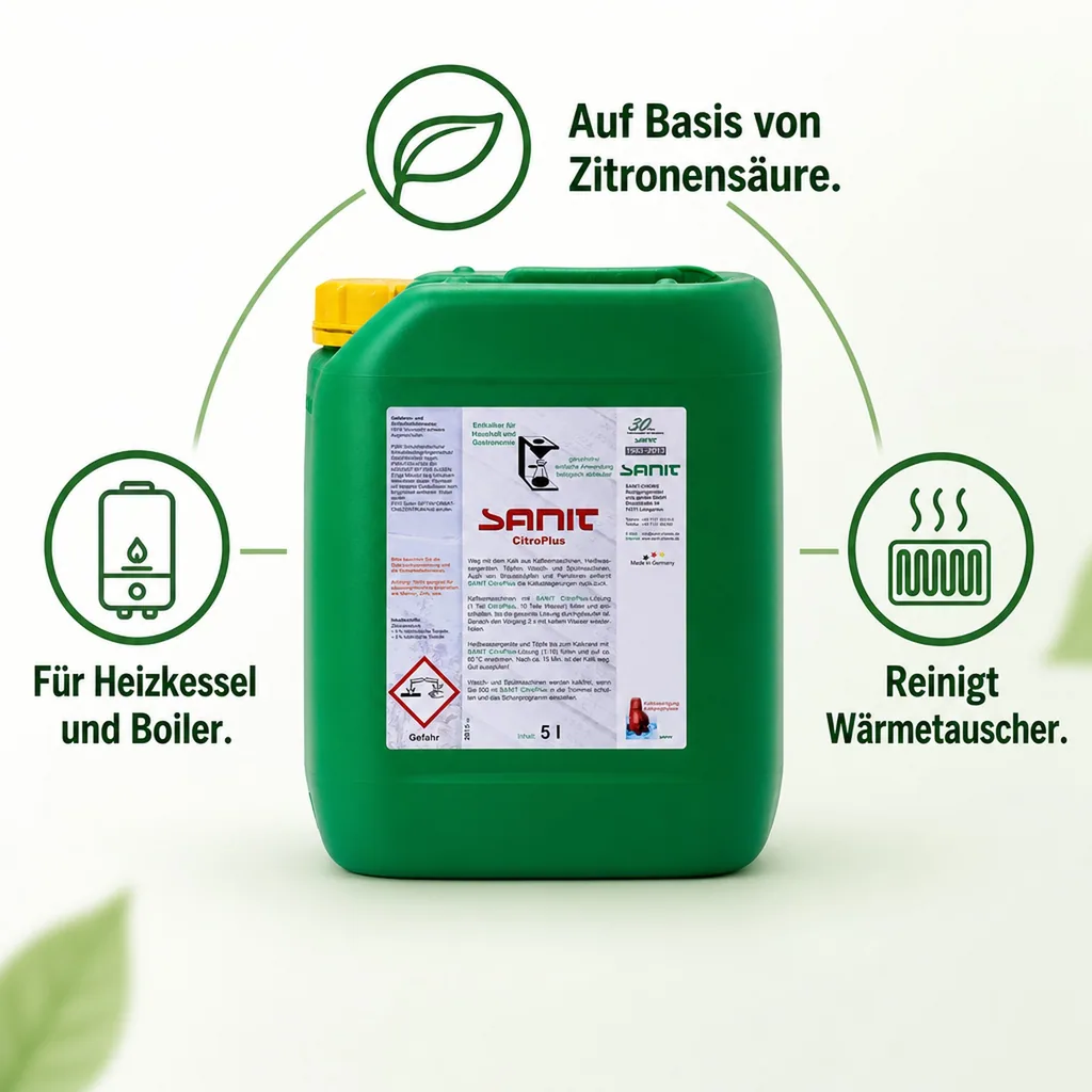 SANIT Citro Plus 5 Liter Kalklöser