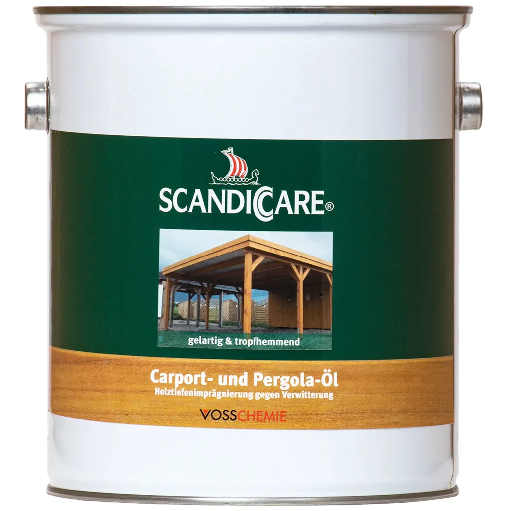 SC SCANDICCARE Carport- und Pergola Öl in verschiedenen Größengebinde