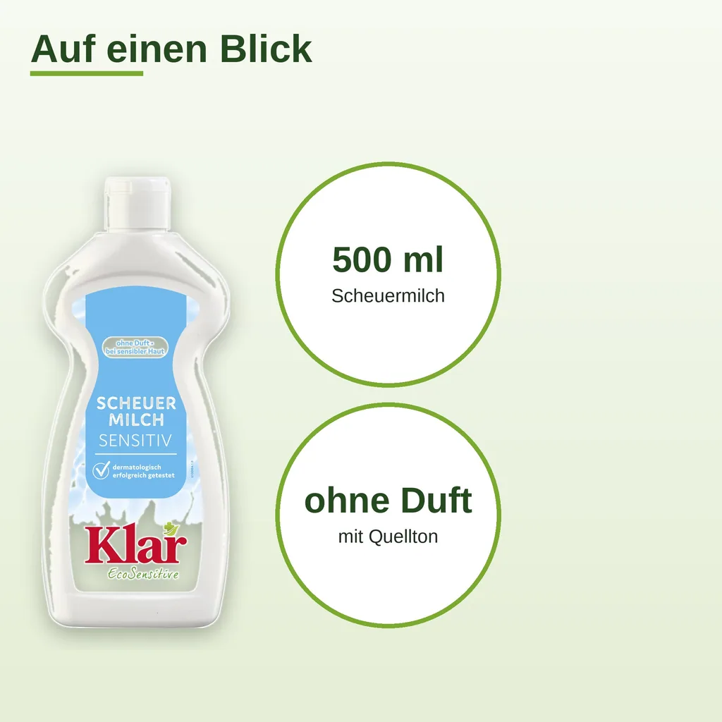 KLAR Scheuermilch 500 ml