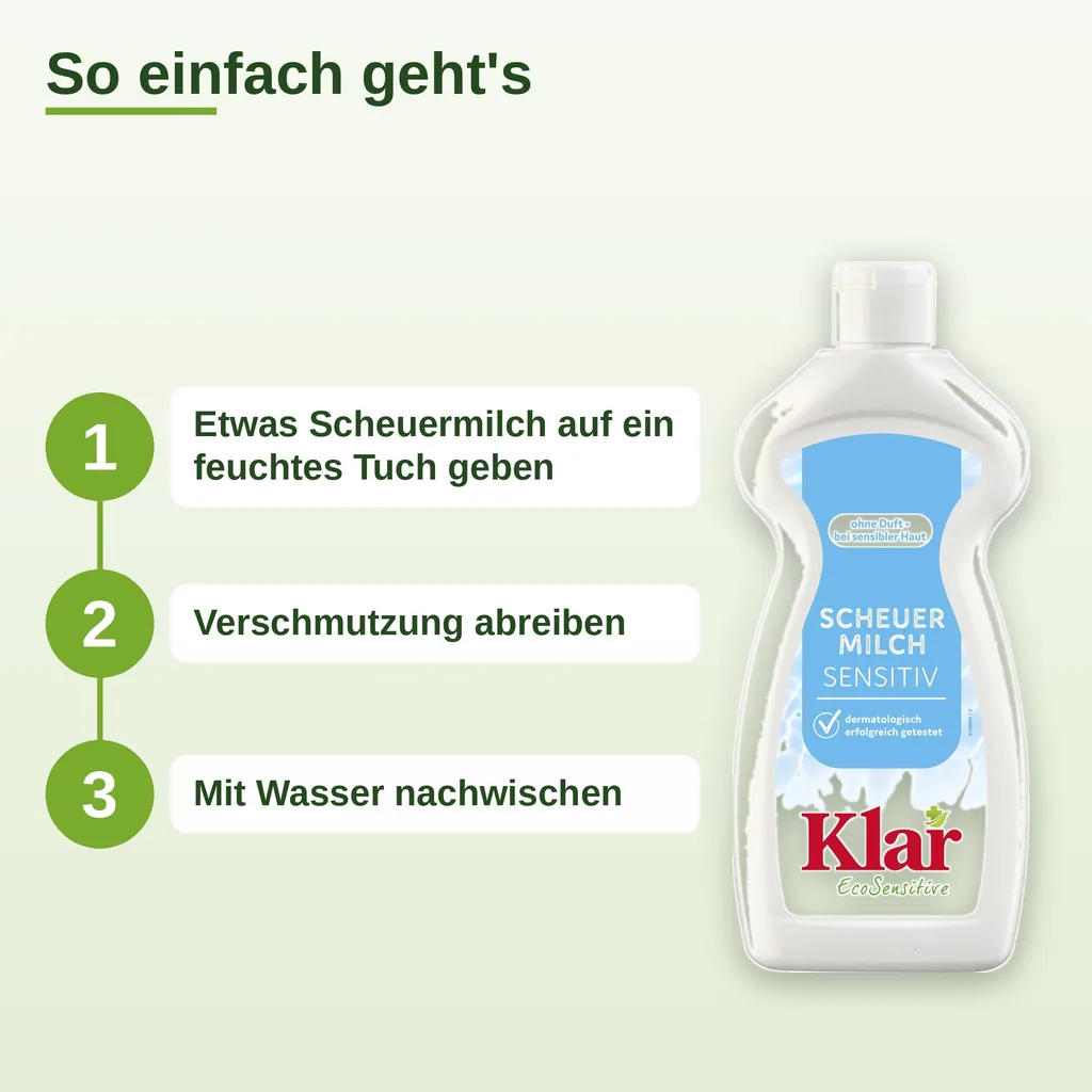 KLAR Scheuermilch 500 ml