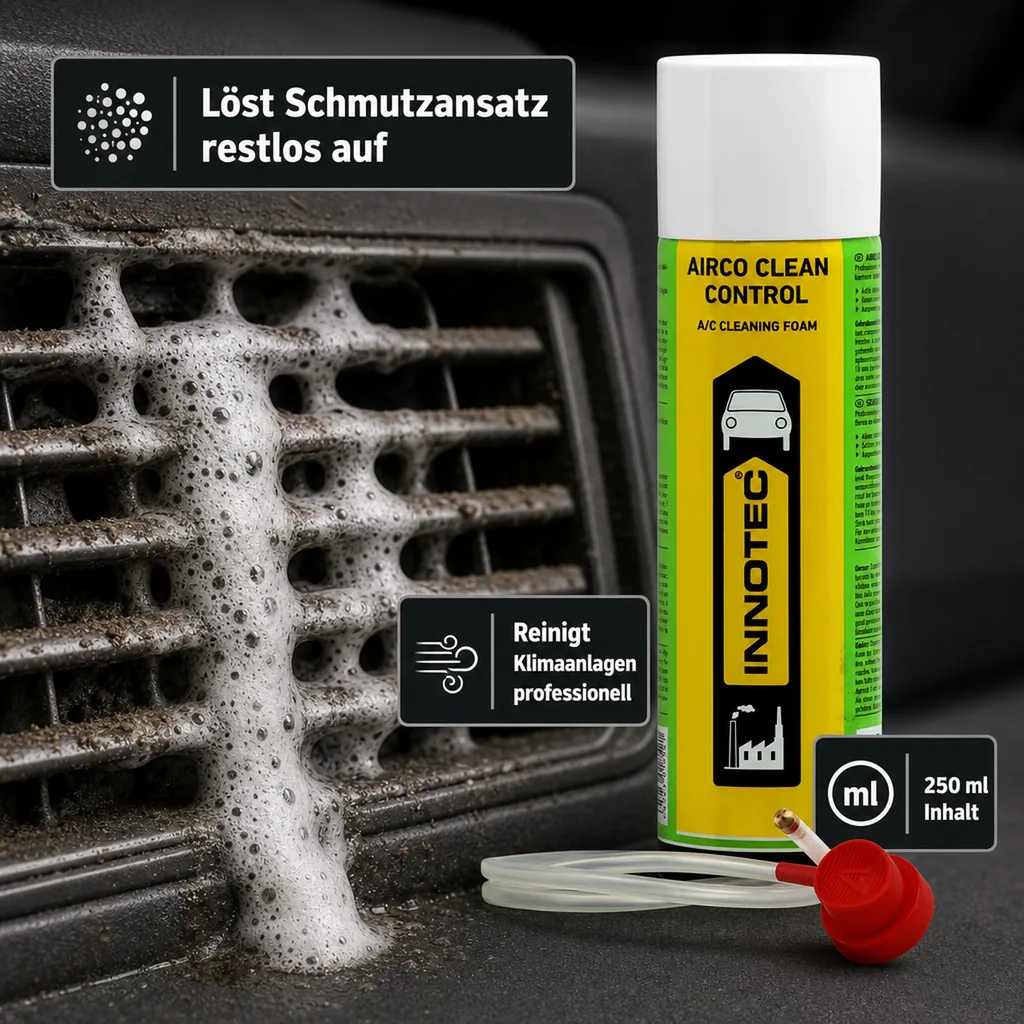 INNOTEC Airco Clean Control 250 ml Klimareiniger incl. Schlauch
