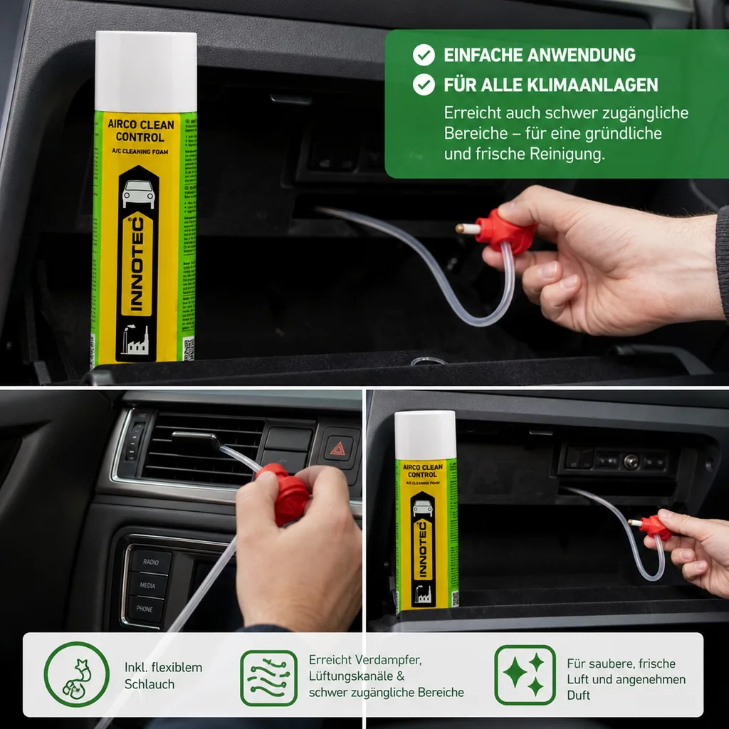 INNOTEC Airco Clean Control 250 ml Klimareiniger incl. Schlauch