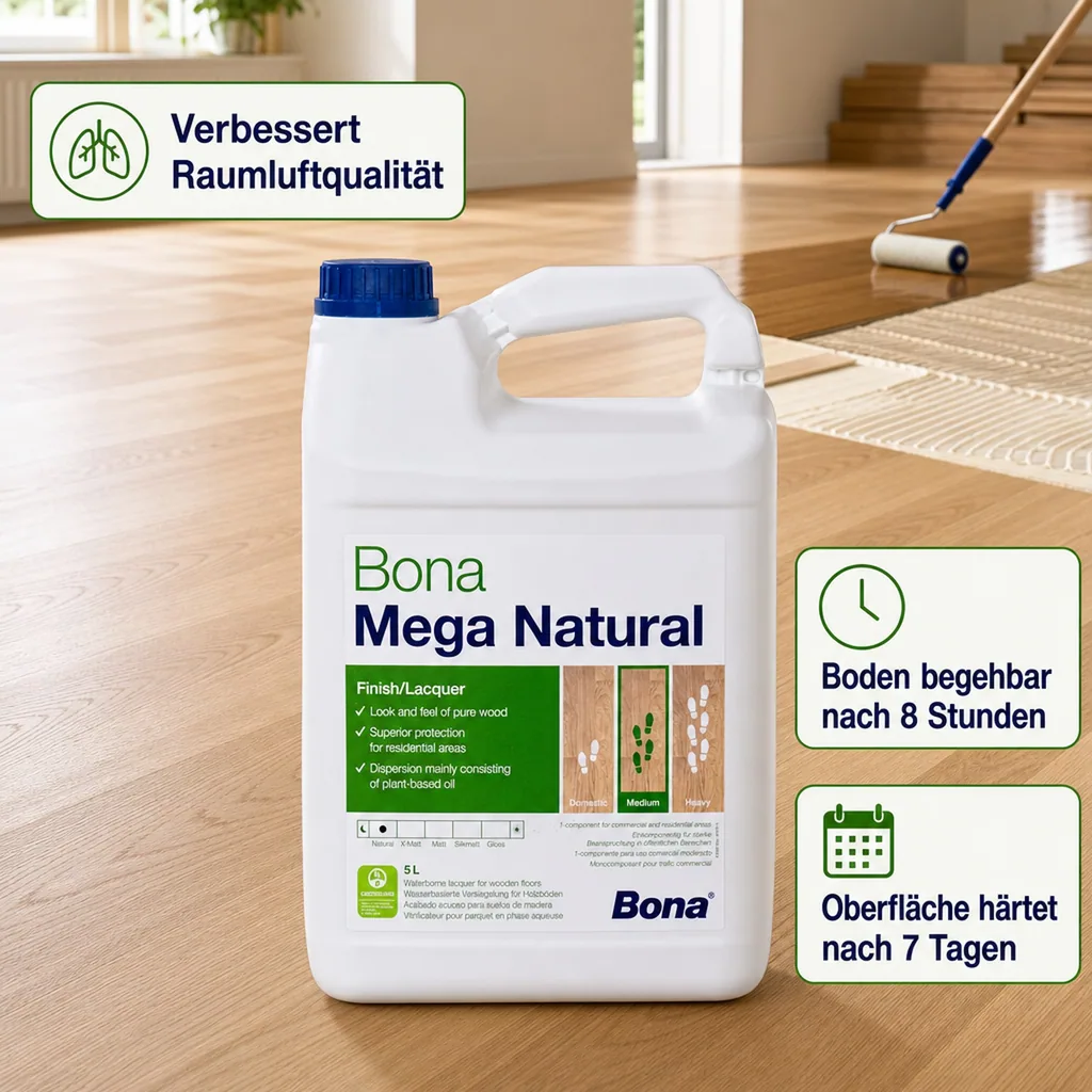 BONA MEGA Natural 5 Liter 1K ultramatt