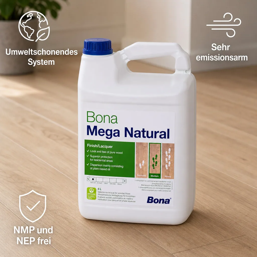BONA MEGA Natural 5 Liter 1K ultramatt