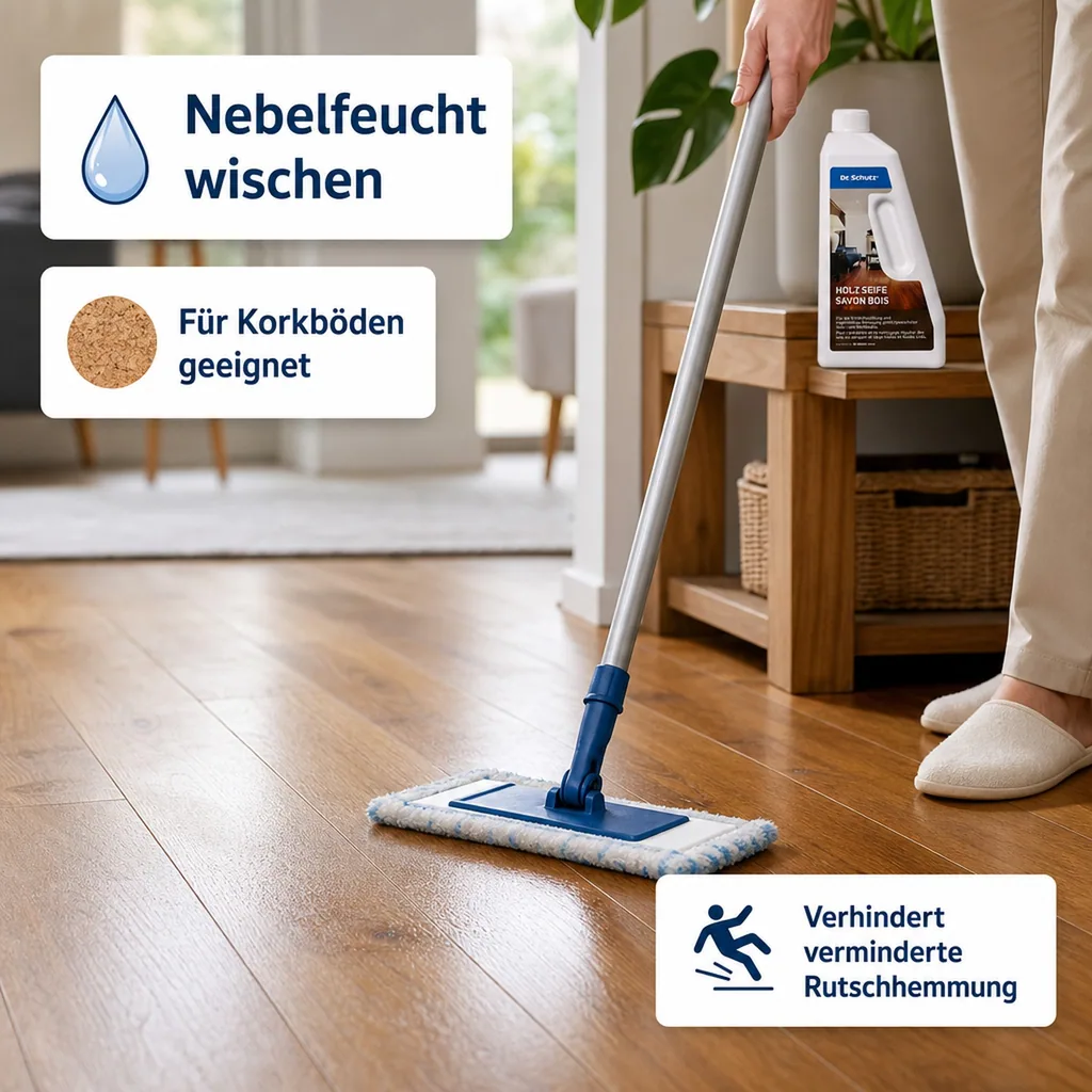 DR. SCHUTZ Holz Seife 750ml Reiniger für geölt-gewachste Holz- und Korkböden