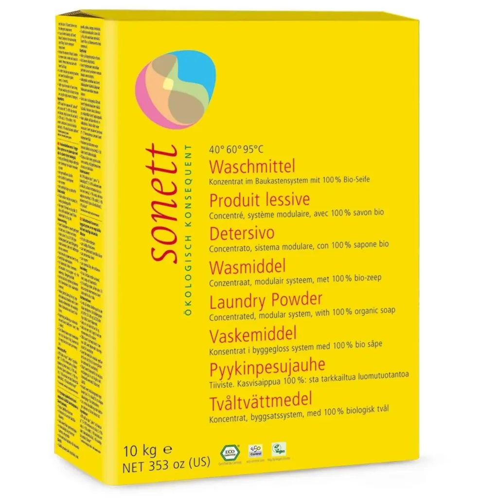 SONETT Waschpulver Konzentrat 40°60°95° in verschiedenen Größengebinden