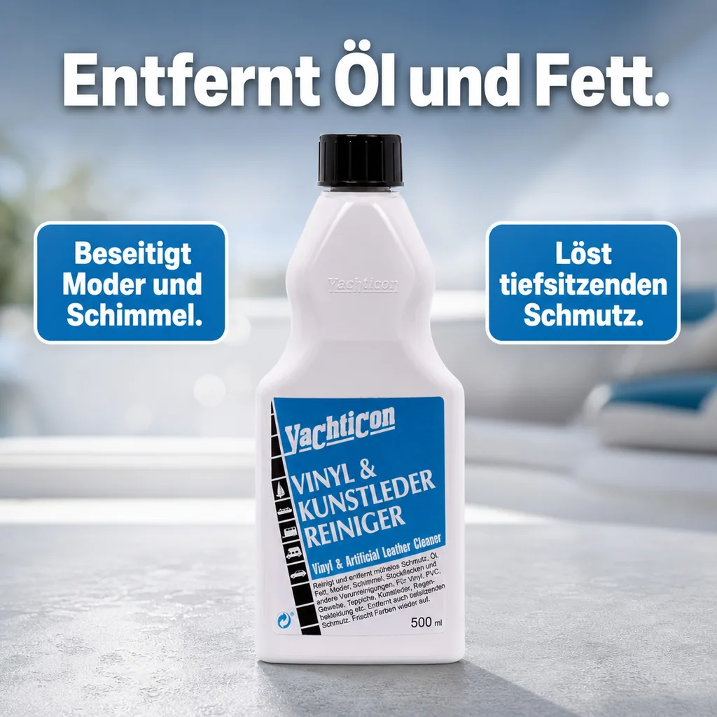 YACHTICON Vinyl & Kunstleder Reiniger 500 ml