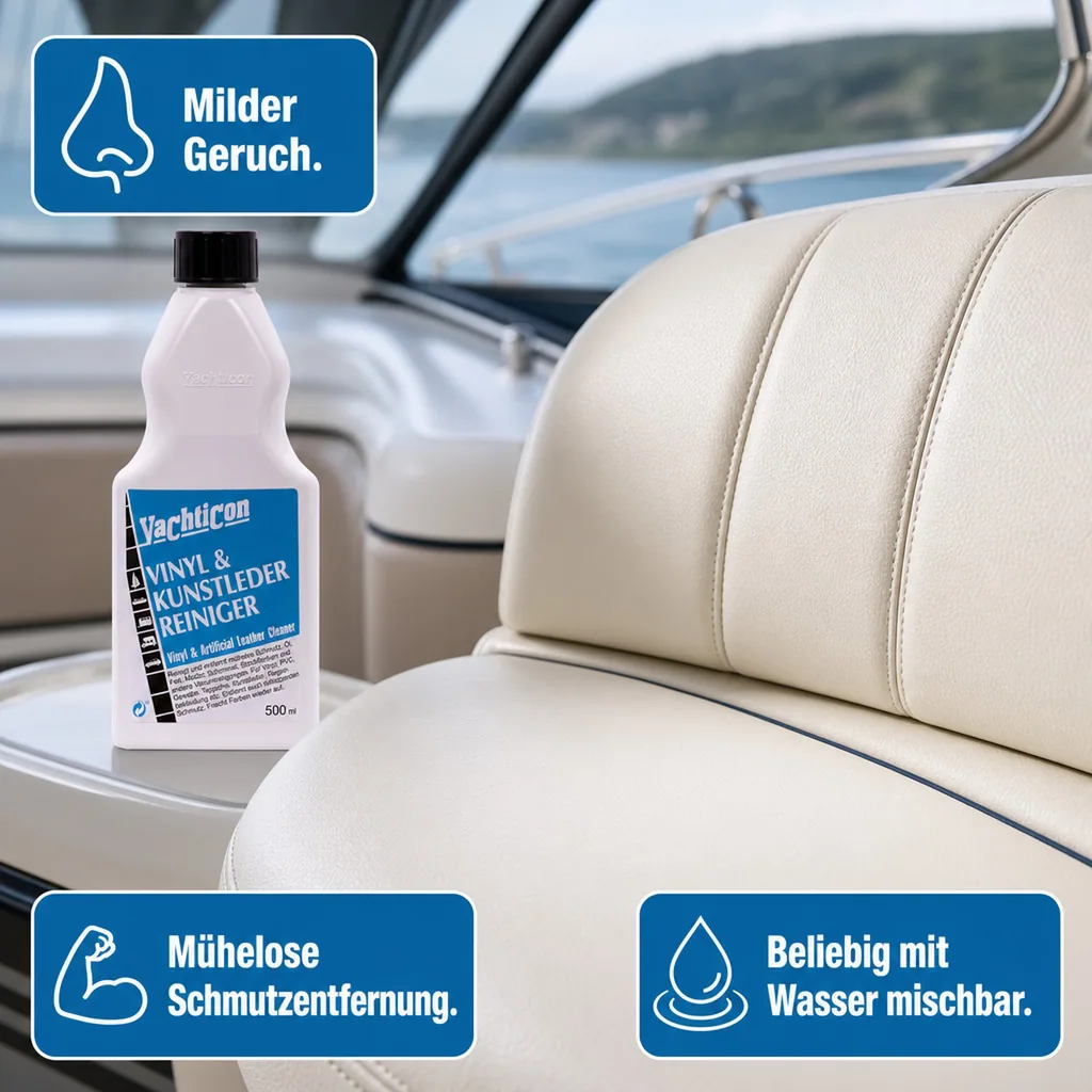 YACHTICON Vinyl & Kunstleder Reiniger 500 ml