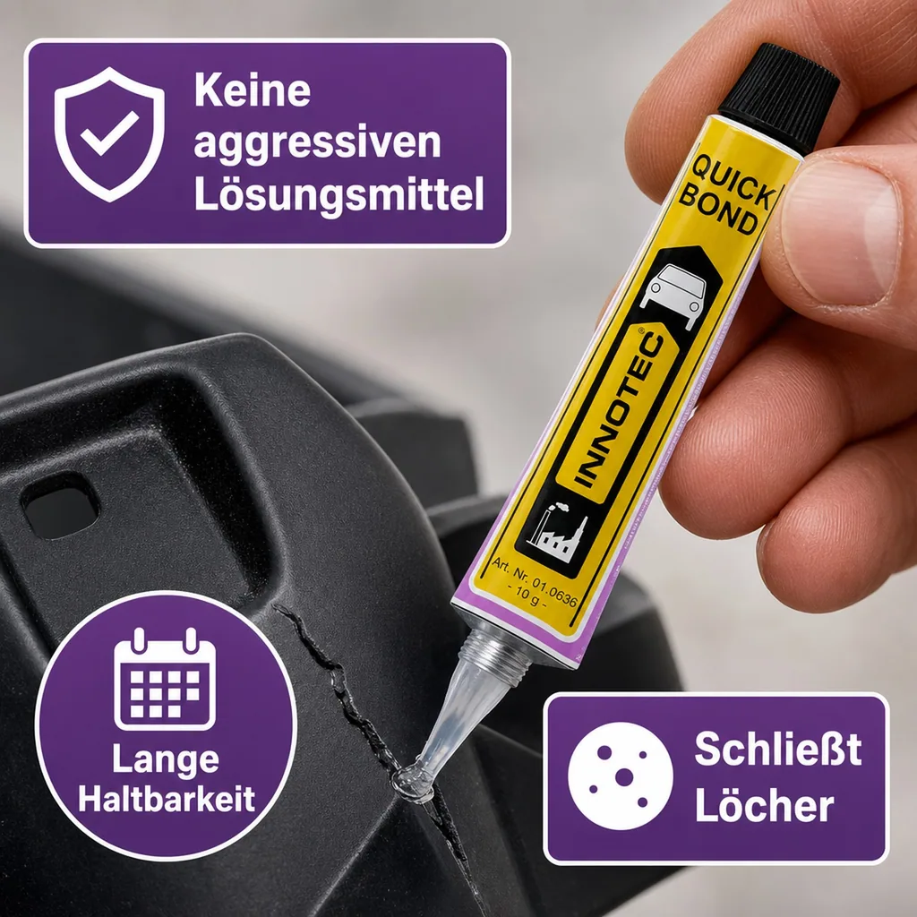 INNOTEC Quick Bond Sekundenkleber 10 g Tube Gelkleber 1 Stck.