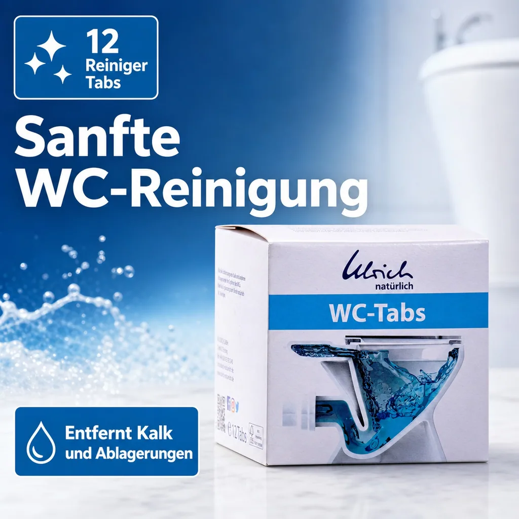 ULRICH natürlich WC Reiniger Tabs 12 Stck.